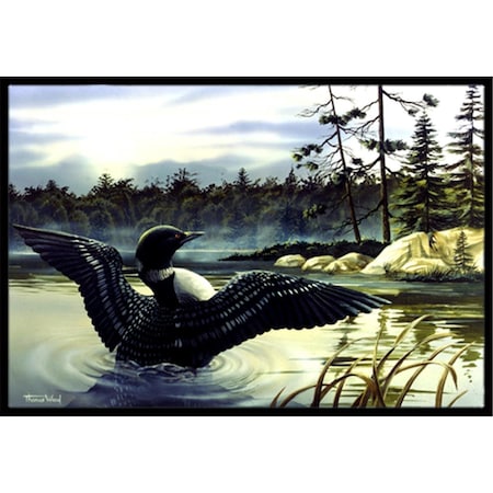 Carolines Treasures Loon Country Indoor & Outdoor Mat, 24 x 36 in. CA77945